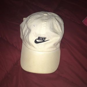 White Nike hat